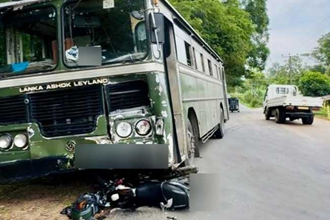 පොලිස් සැරයන්වරයාට මරු කැඳවූ අනතුර.