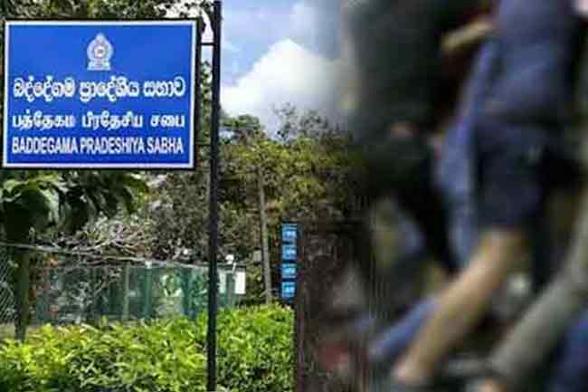 බද්දේගම උපසභාපතිට පහරදුන් පුද්ගලයා රිමාන්ඩ්.